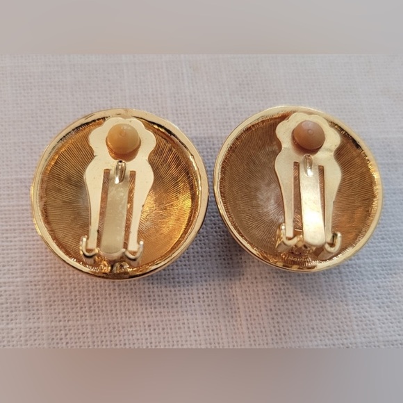 Joan Rivers blue moon and stars earrings - Picture 3 of 5